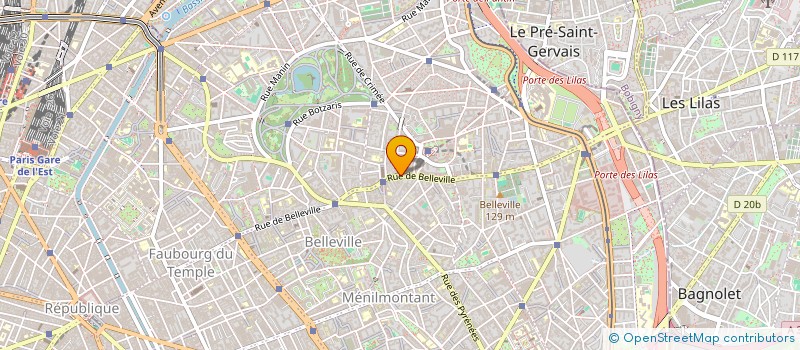 localisation de l'entreprise NUR  PARIS