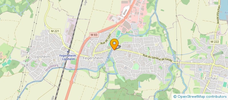 localisation de l'entreprise NUR  FEGERSHEIM