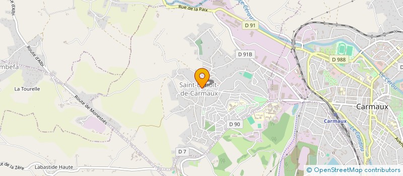 localisation de l'entreprise NUR AYNA GROUP  SAINT-BENOIT-DE-CARMAUX