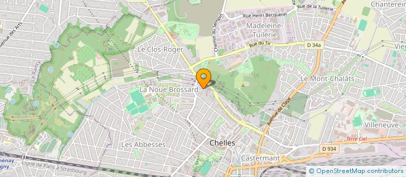 localisation de l'entreprise NUR BAT  EPINAY-SOUS-SENART