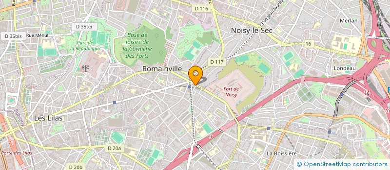 localisation de l'entreprise NURBIR  ROMAINVILLE