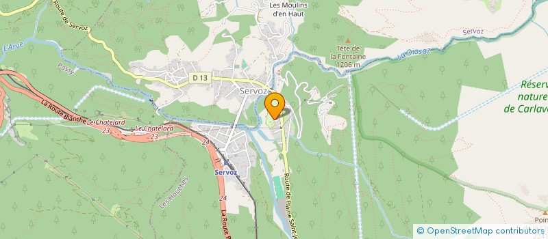 localisation de l'entreprise NURDIN CONSULTING  LES HOUCHES