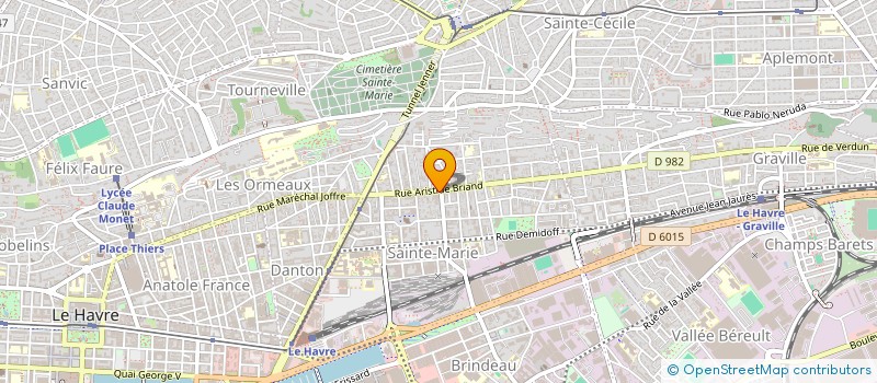 localisation de l'entreprise NURE BEAUTY à LE HAVRE