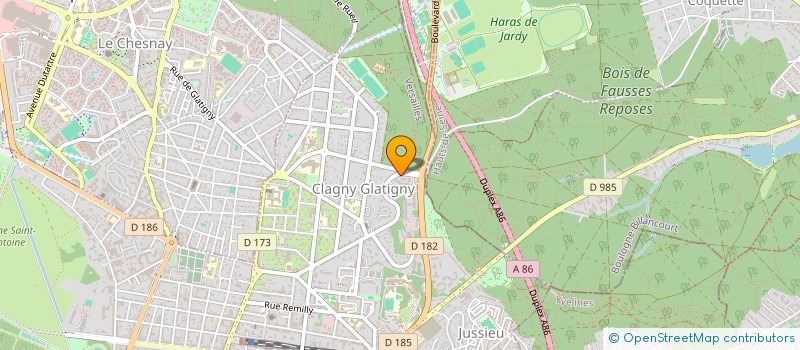 localisation de l'entreprise NURFIN à VERSAILLES