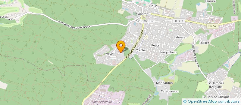 localisation de l'entreprise NUROTRON GLOBAL  SEIGNOSSE