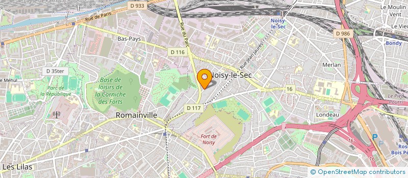 localisation de l'entreprise NURRA BARRY à NOISY-LE-SEC