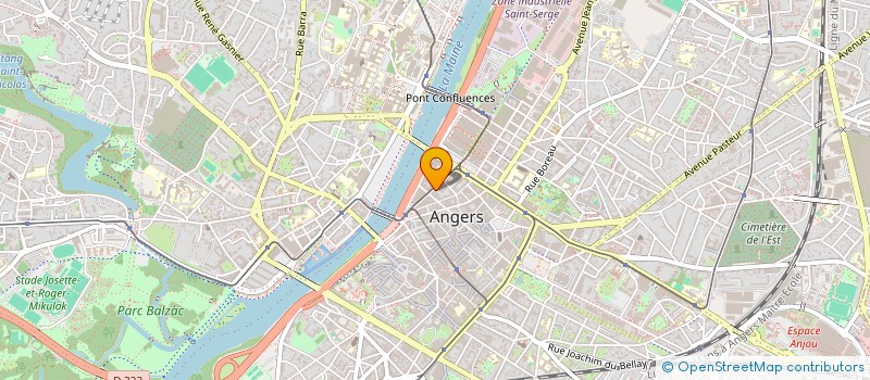 localisation de l'entreprise NURS à ANGERS