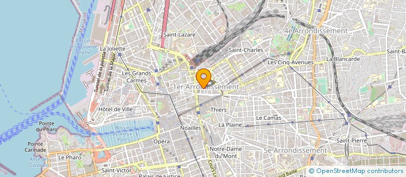 localisation de l'entreprise NURS'EAT à MARSEILLE