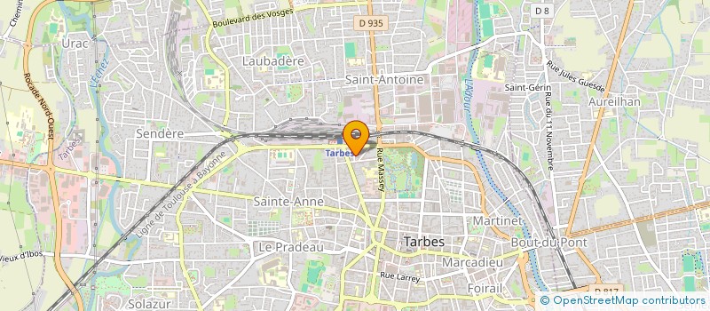 localisation de l'entreprise NURS' INDE PROJECT  TARBES