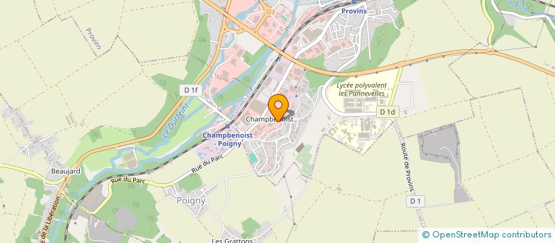 localisation de l'entreprise NURSAN BATIMENT à PROVINS