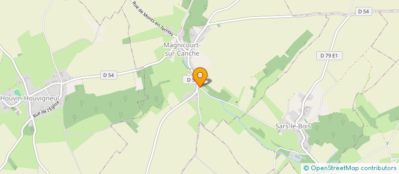 localisation de l'entreprise NURSE'S DEAD BODIES  MAGNICOURT-SUR-CANCHE