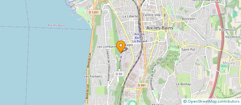 localisation de l'entreprise NUS ET COSINUS  TRESSERVE