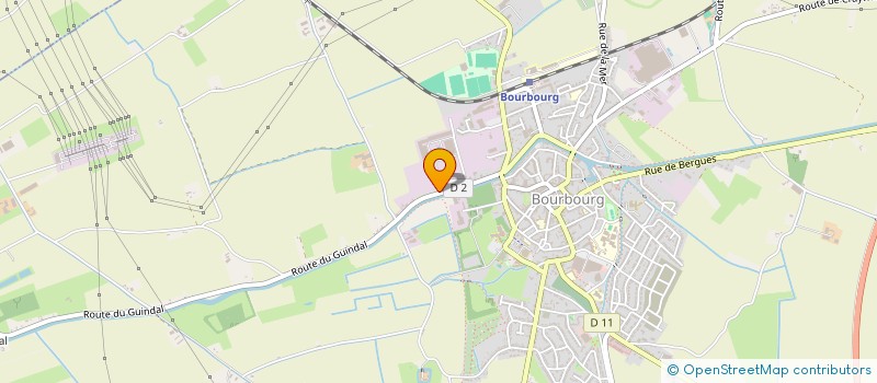 localisation de l'entreprise NUSA DUA  BOURBOURG