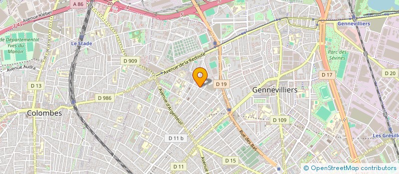 localisation de l'entreprise NUSAIBA à ASNIERES-SUR-SEINE