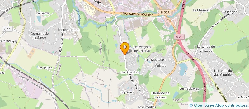 localisation de l'entreprise NUSANSIERRA à FEYTIAT