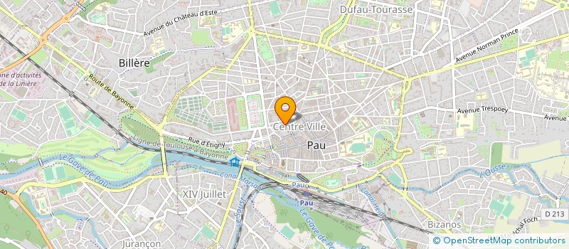 localisation de l'entreprise NUSDEO JOSEPH ET DELMOND GINETTE à PAU