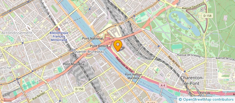 localisation de l'entreprise NUSHA BERCY 2  CHARENTON-LE-PONT