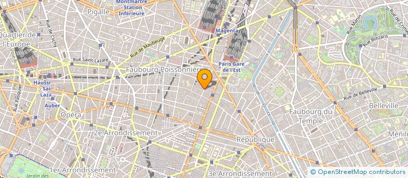 localisation de l'entreprise NUSRAT SARL  PARIS