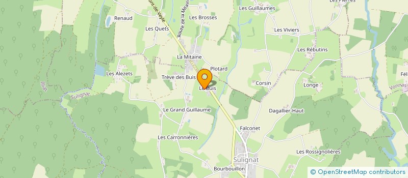 localisation de l'entreprise NUST NUMERIQUE USINAGE SOUS -TRAITANCE à CHATILLON-SUR-CHALARONNE