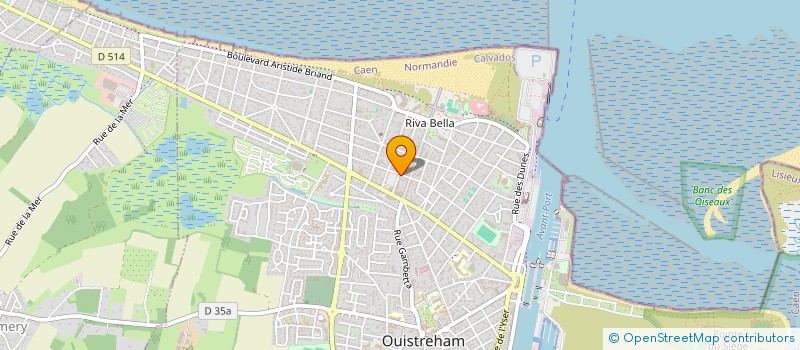 localisation de l'entreprise NUTH  OUISTREHAM