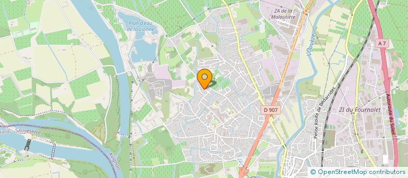 localisation de l'entreprise NUTI IMMO  SORGUES