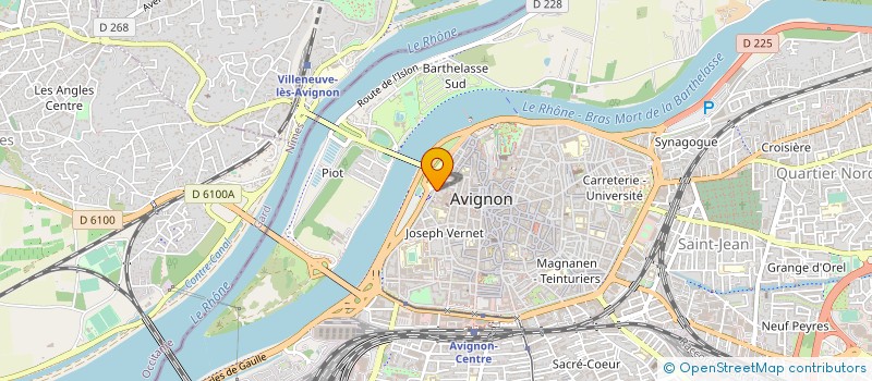 localisation de l'entreprise NUTONIC  AVIGNON