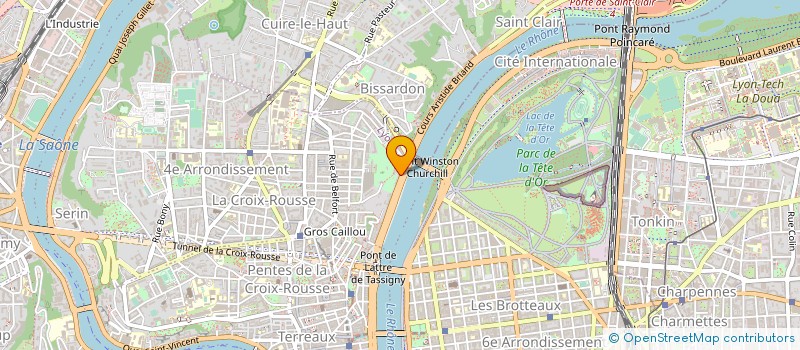 localisation de l'entreprise NUTOPIA à LYON