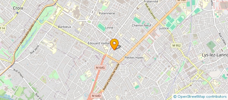 localisation de l'entreprise NUTR'HEALTH  ROUBAIX