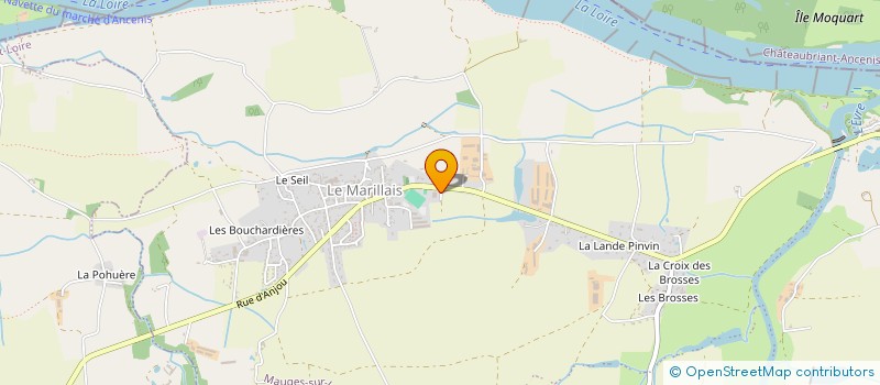 localisation de l'entreprise NUTRA-GROUPE à MAUGES-SUR-LOIRE