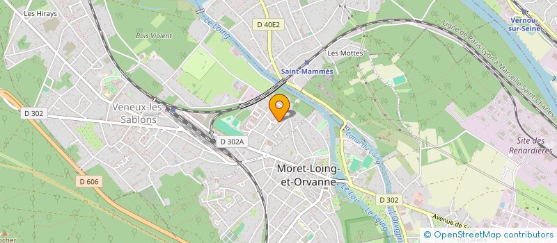 localisation de l'entreprise NUTRA SHOP à MORET-LOING-ET-ORVANNE