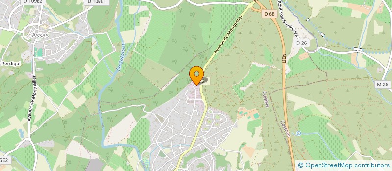 localisation de l'entreprise NUTRADEV  TEYRAN