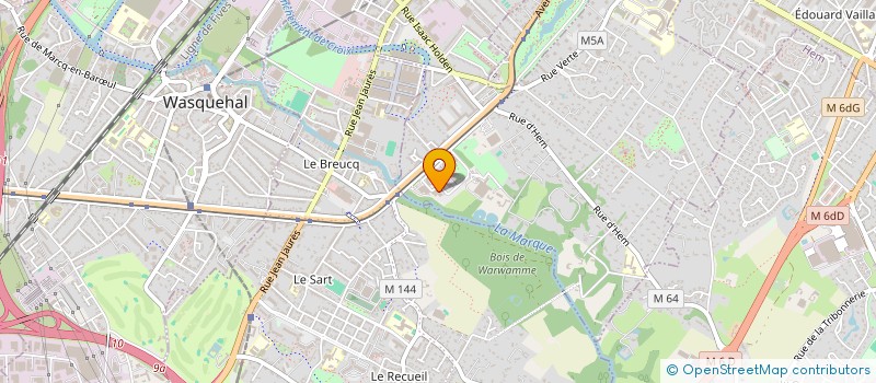 localisation de l'entreprise NUTRAIN'CROSS  CROIX