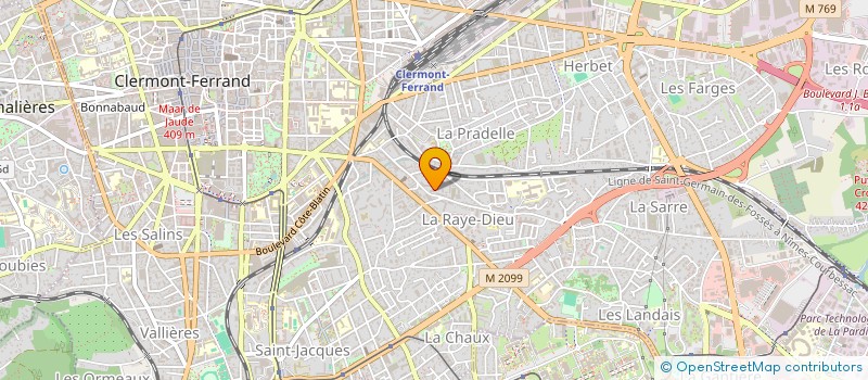 localisation de l'entreprise NUTRALIFE CONSULTING  CLERMONT-FERRAND