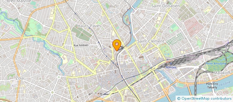 localisation de l'entreprise NUTRALYA à NANTES