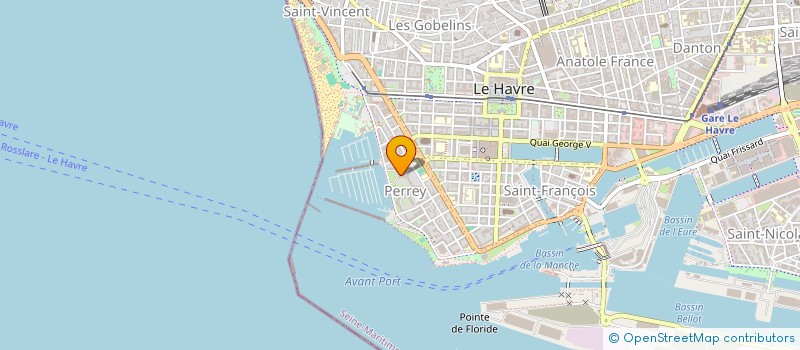 localisation de l'entreprise NUTRAN à LE HAVRE