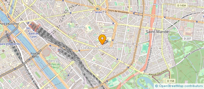 localisation de l'entreprise NUTRETION  PARIS