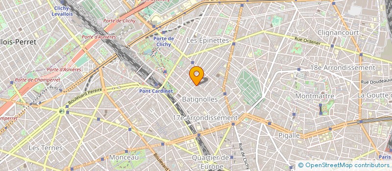 localisation de l'entreprise NUTRI BEAUTE  PARIS