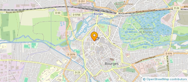 localisation de l'entreprise NUTRI BODY 18 à BOURGES