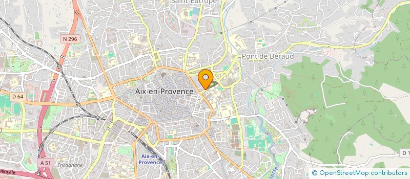 localisation de l'entreprise NUTRI&CO à AIX-EN-PROVENCE