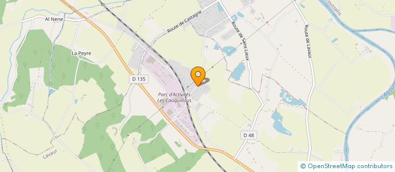 localisation de l'entreprise NUTRI OCCITANE  LAVAUR