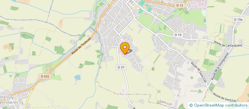 localisation de l'entreprise NUTRI REFLEX  SAINT-LYS