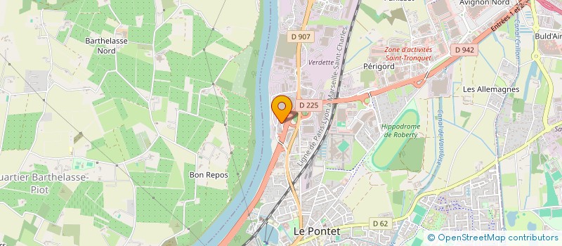 localisation de l'entreprise NUTRI SHOP 84  LE PONTET