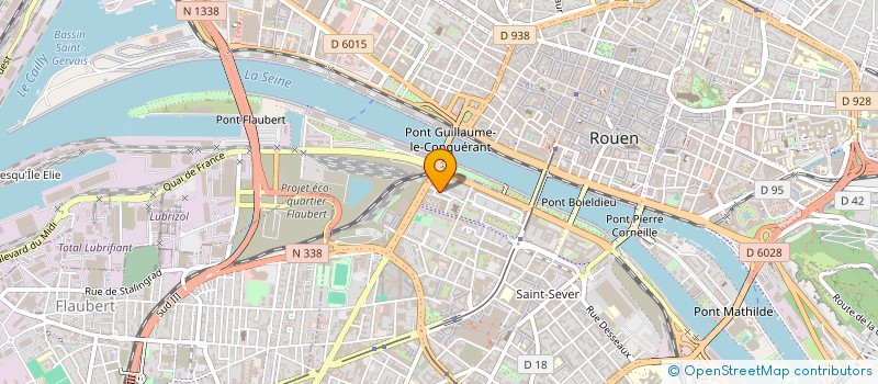 localisation de l'entreprise NUTRI SPOT à ROUEN