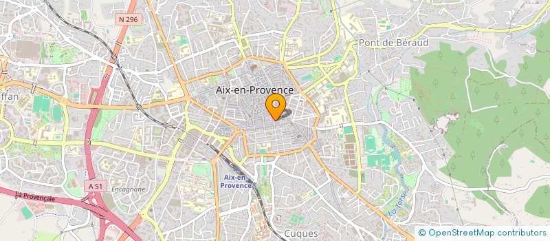 localisation de l'entreprise NUTRICEE  AIX-EN-PROVENCE