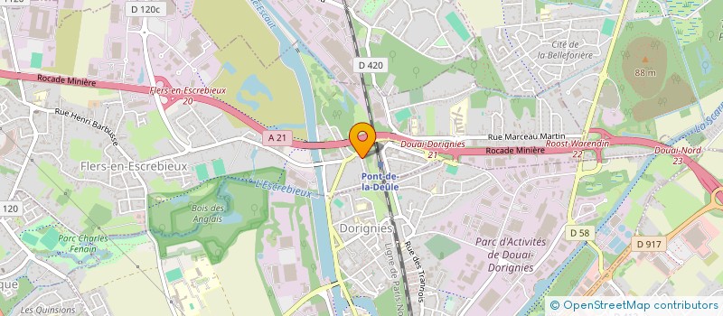 localisation de l'entreprise NUTRICITE-BIO  PARIS