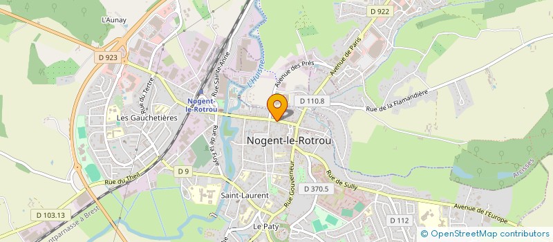 localisation de l'entreprise NUTRIFORME à NOGENT-LE-ROTROU