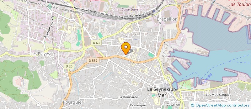 localisation de l'entreprise NUTRIFORME FORME ET NUTRITION à LA SEYNE-SUR-MER