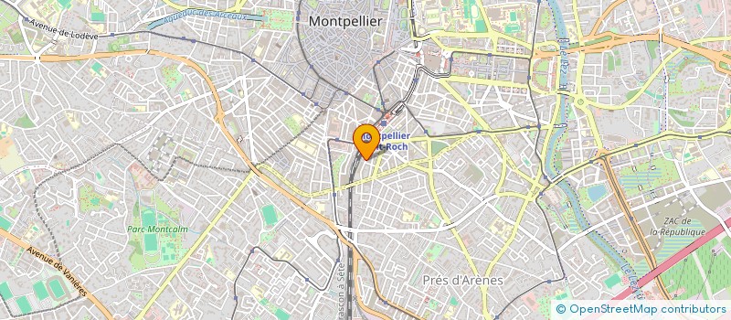 localisation de l'entreprise NUTRIGEM à MONTPELLIER