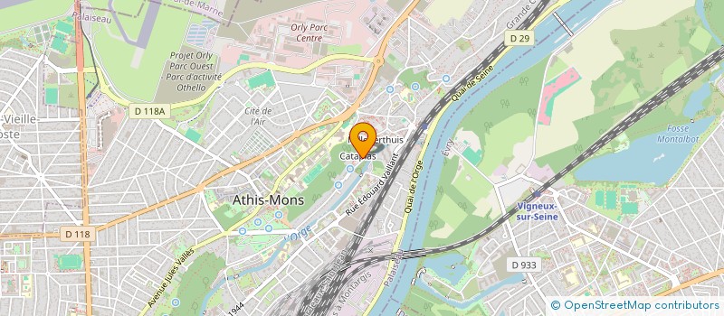 localisation de l'entreprise NUTRIGNOSIS  ATHIS-MONS