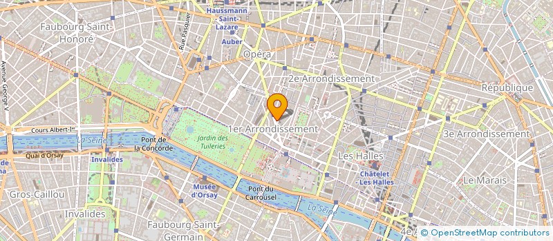 localisation de l'entreprise NUTRIII  PARIS